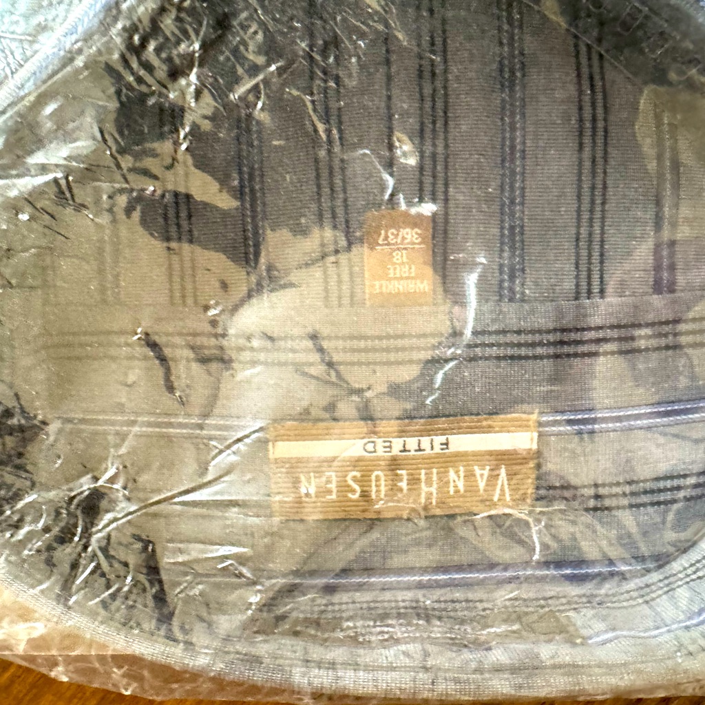 Geoffrey Beene Shirts For Men BlueGray Xl Brand New